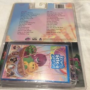 Barney’s Big Surprise Live on Stage Cassette Tape NEW Factory Sealed 1998 RARE